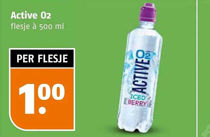Active O2 flesje à 500 ml