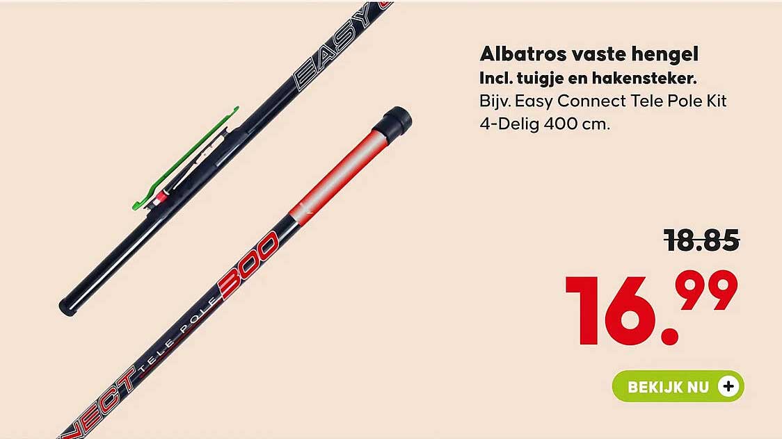 Albatros vaste hengel