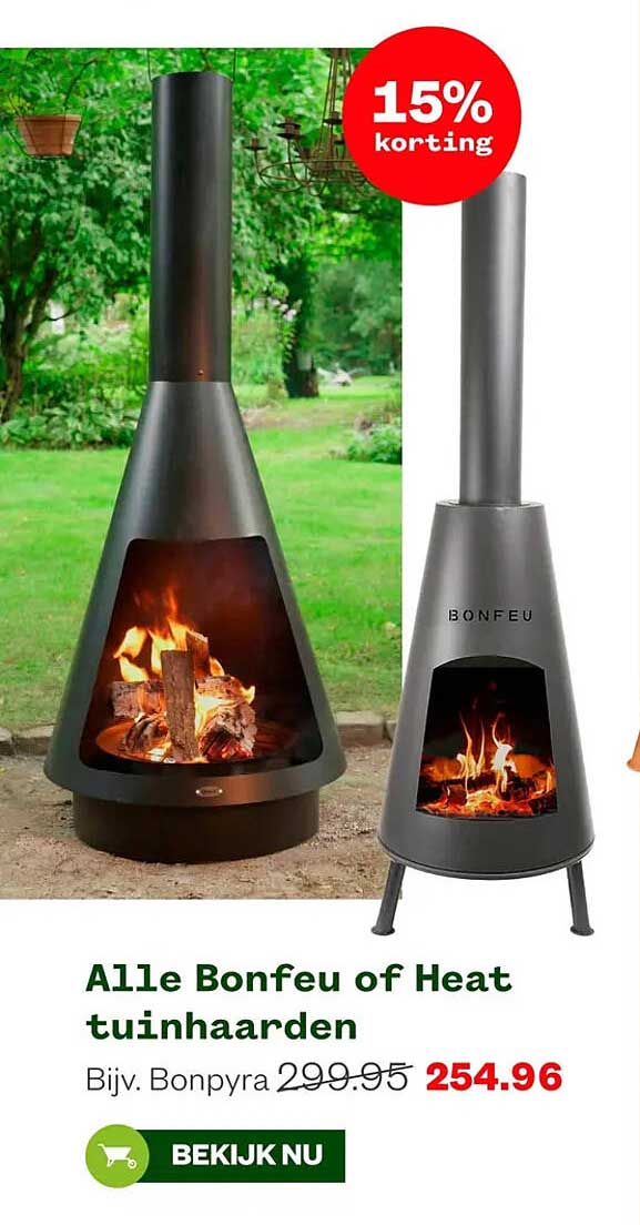 Alle Bonfeu of Heat tuinhaarden