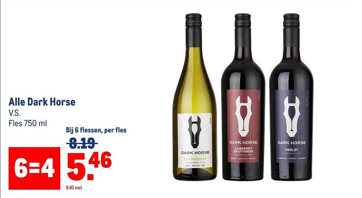 Alle Dark Horse V.S. Fles 750 ml 6=4