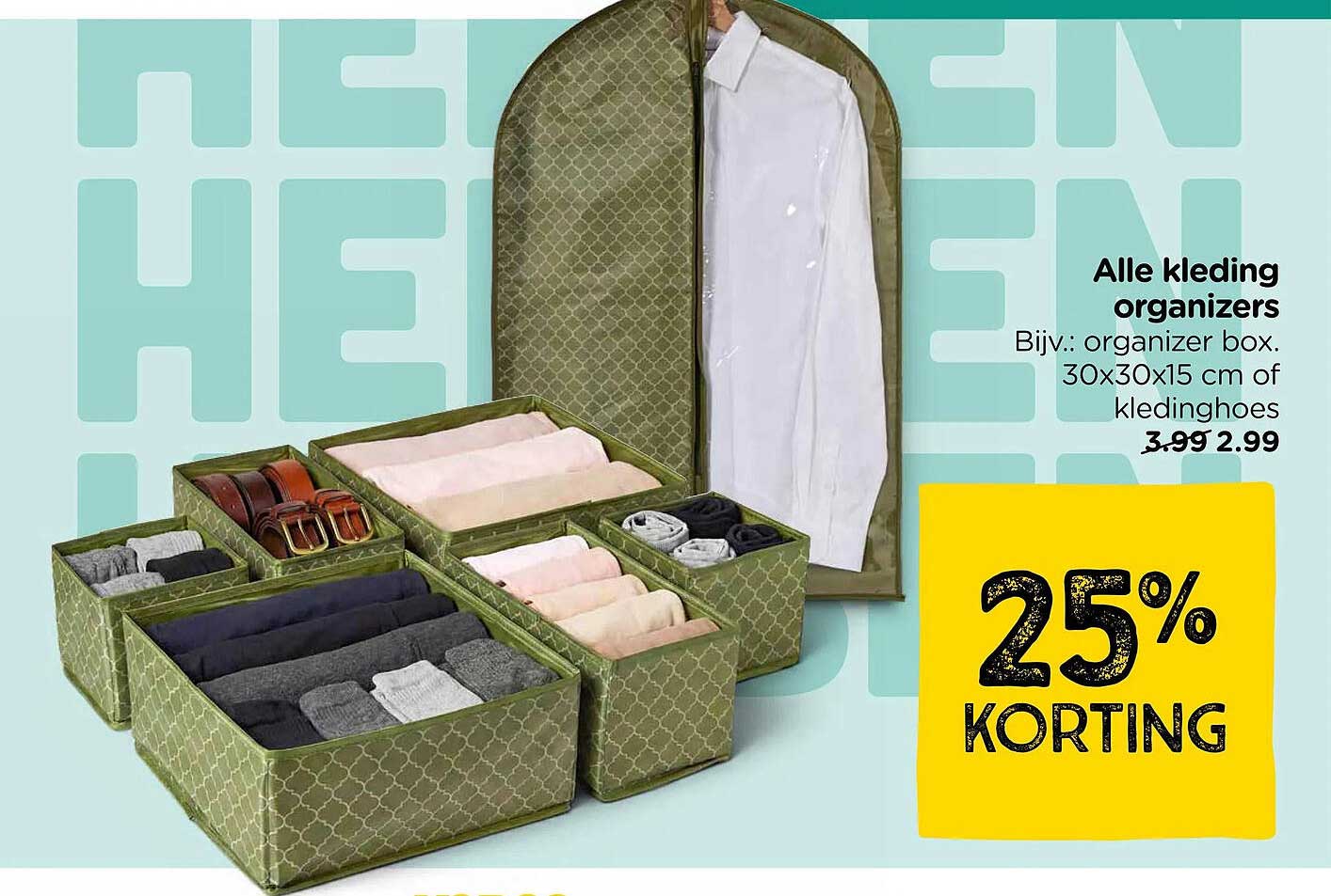 Alle kleding organizers