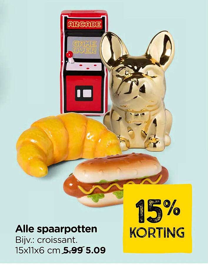 Alle spaarpotten