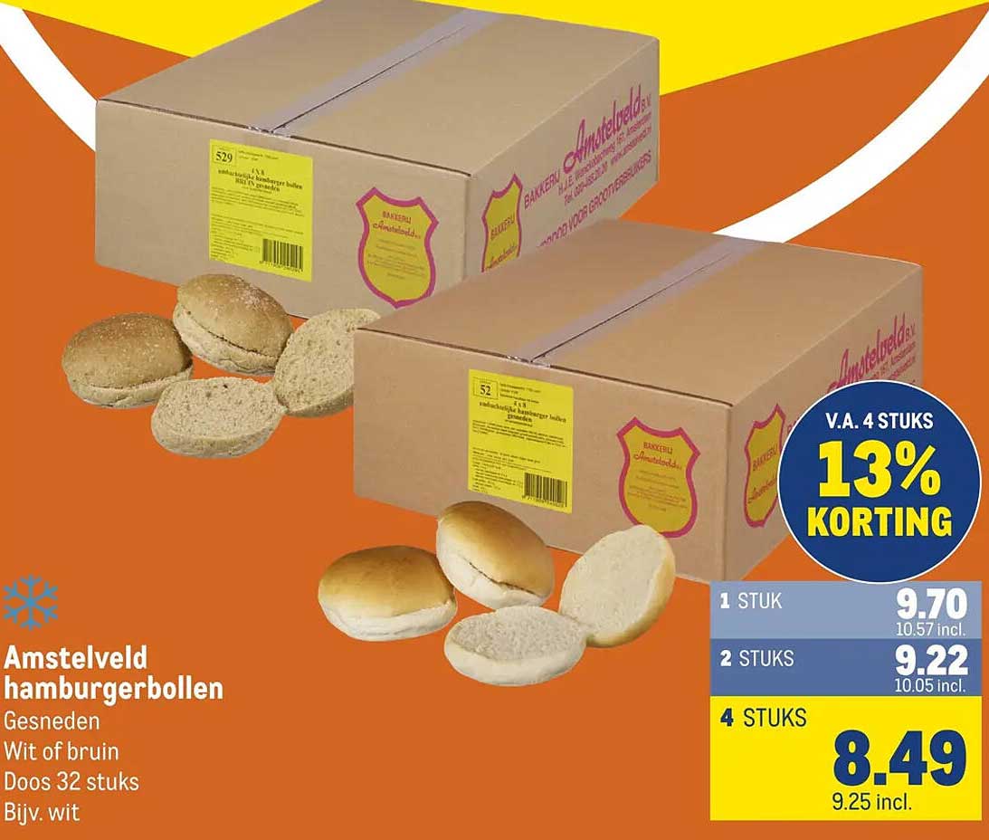 Amstelyeld hamburgerbollen