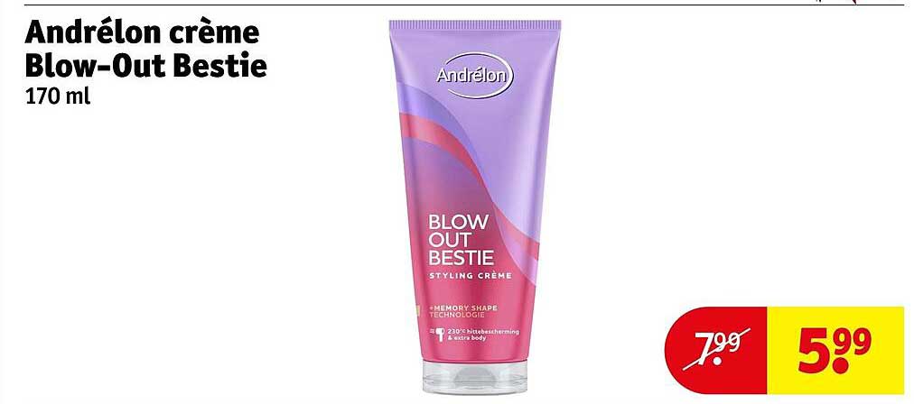 Andrélon crème Blow-Out Bestie 170 ml
