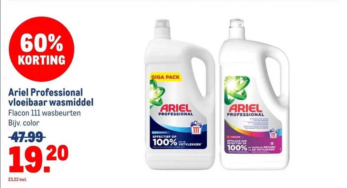 Ariel Professional vloeibaar wasmiddel