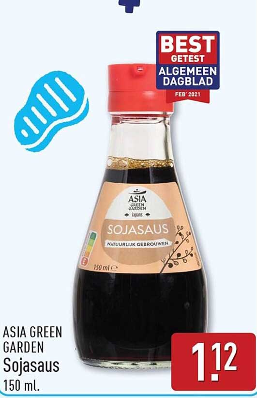 ASIA GREEN GARDEN Sojasaus 150 ml.