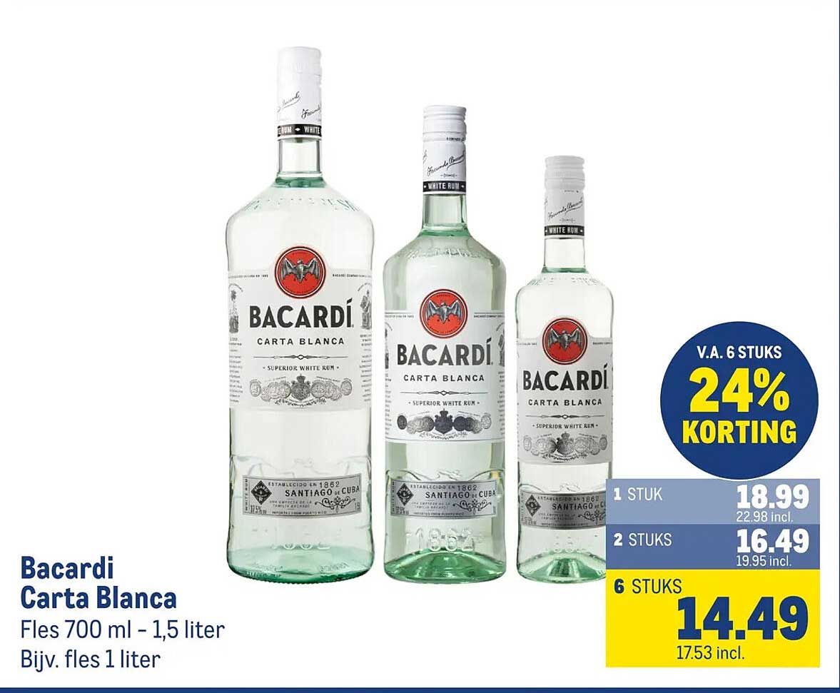 Bacardi Carta Blanca