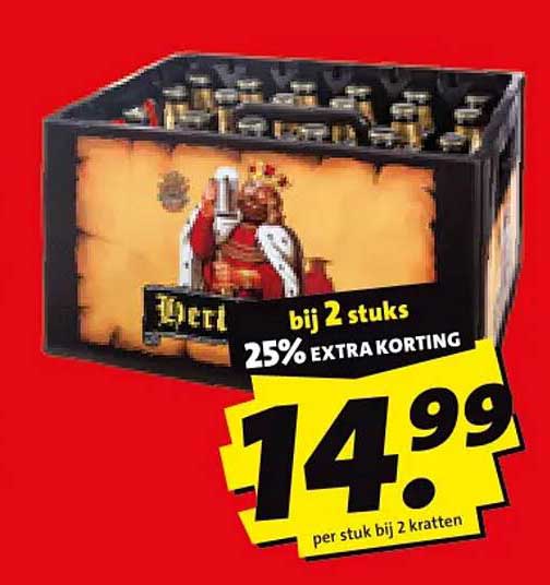 bij 2 stuks 25% EXTRA KORTING