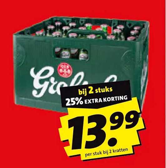 bij 2 stuks 25% EXTRA KORTING