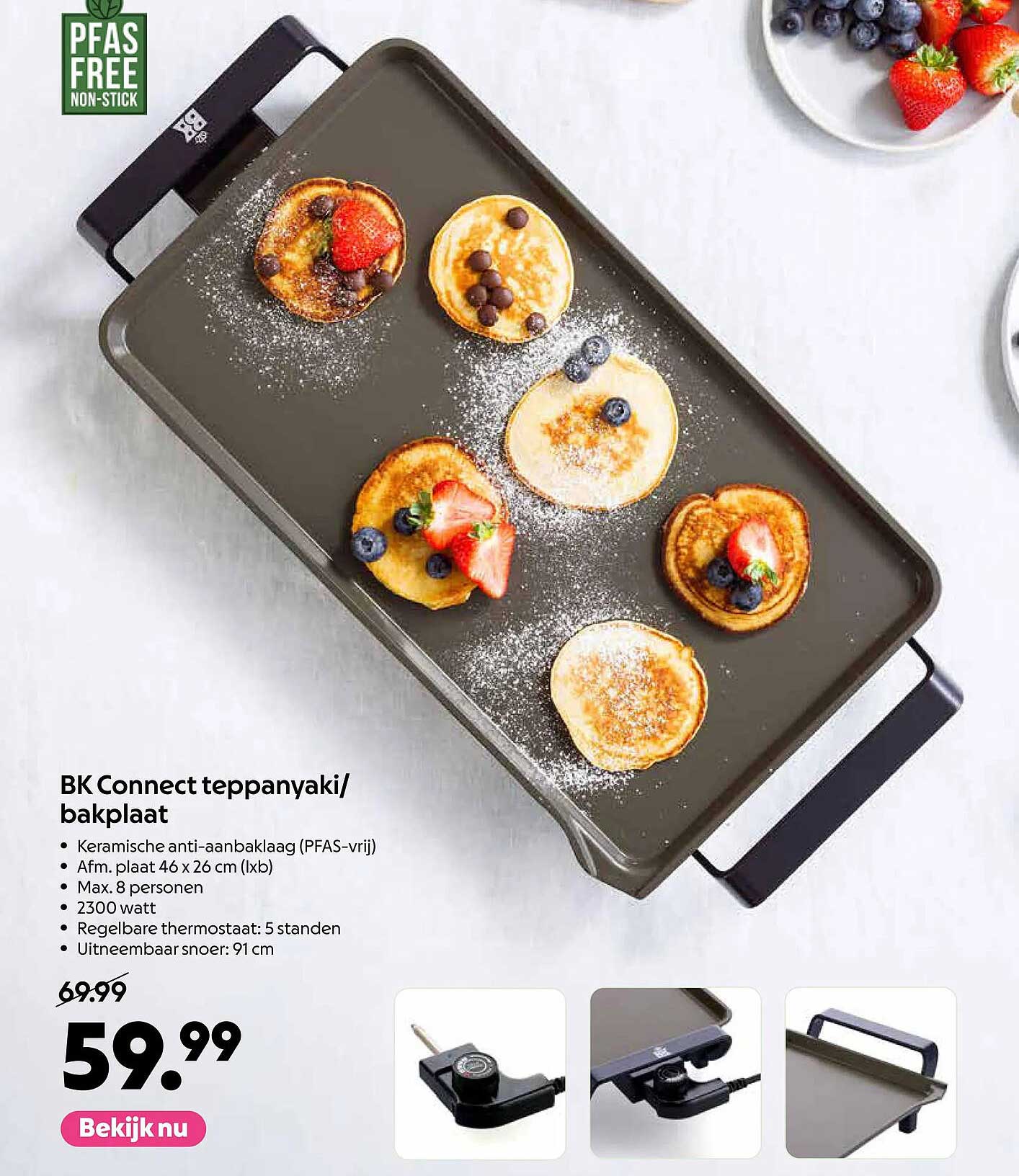 BK Connect teppanyaki/bakplaat