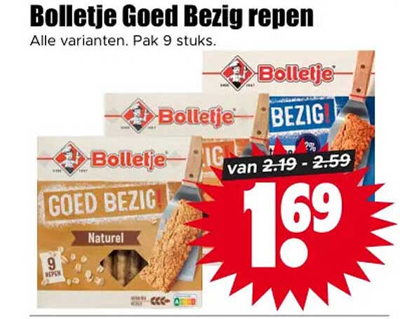 Bolletje Goed Bezig repen