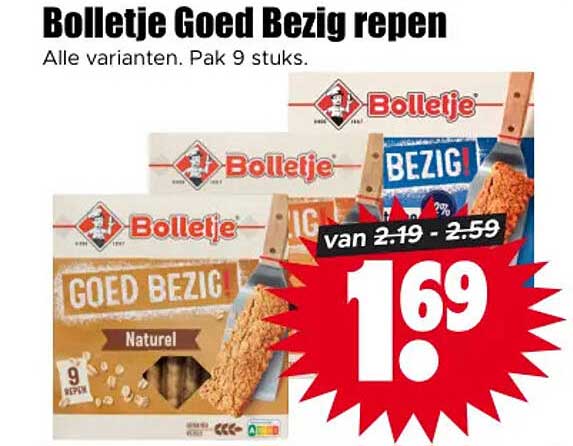 Bolletje Goed Bezig repen