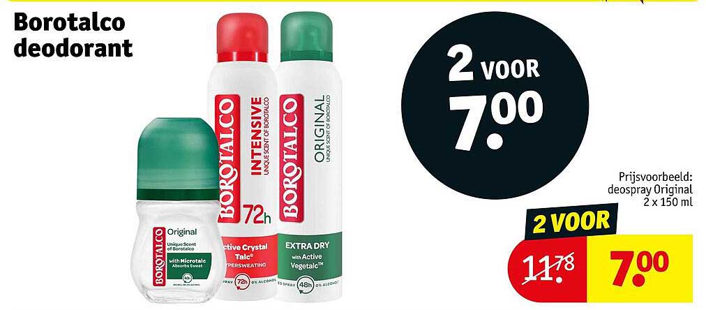 Borotalco deodorant