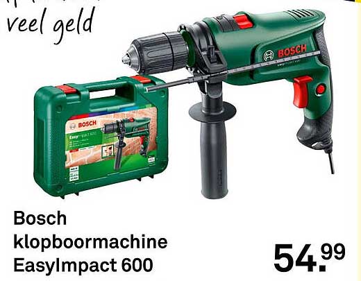 Bosch klopboormachine EasyImpact 600