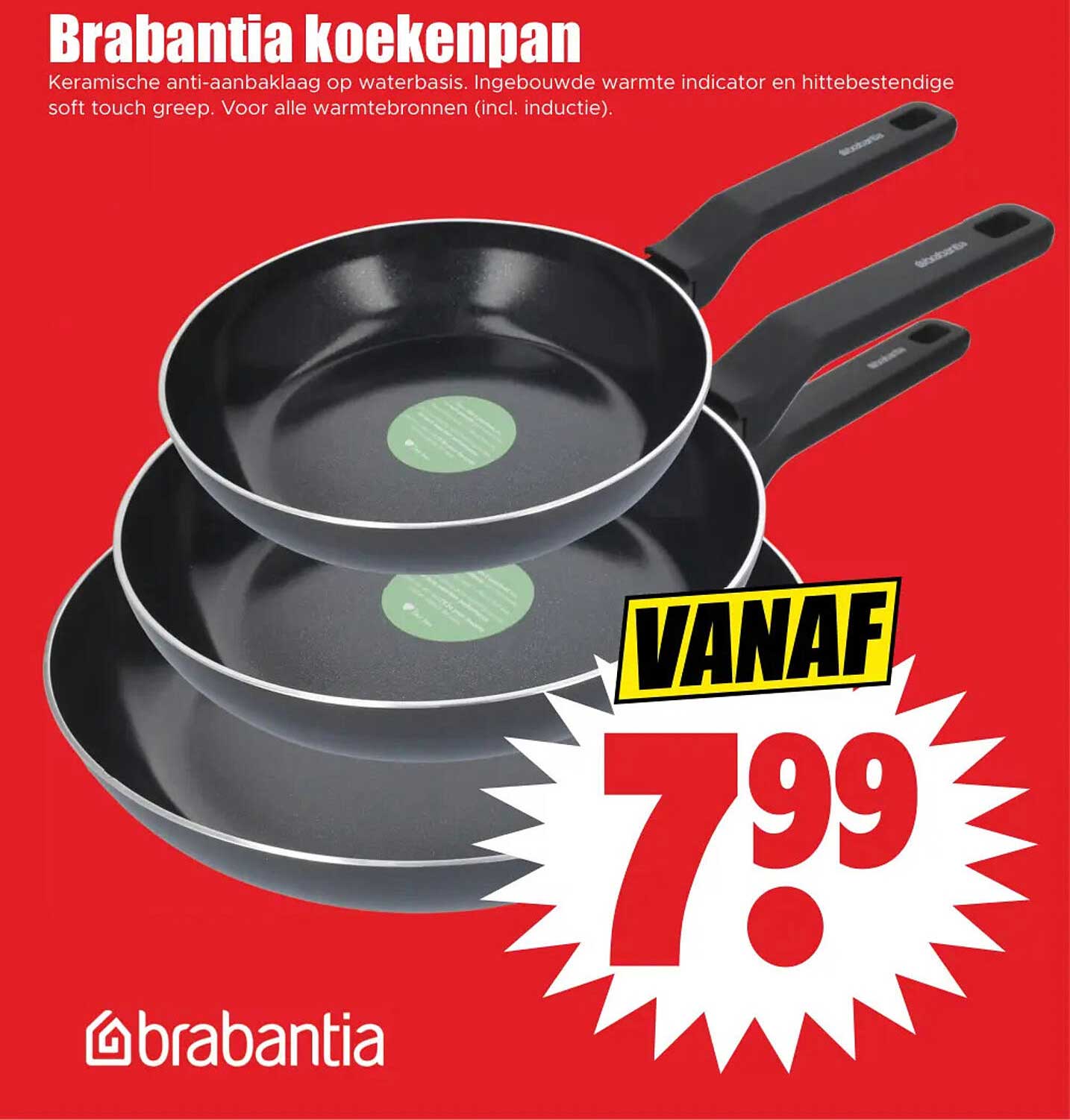 Brabantia koekenpan