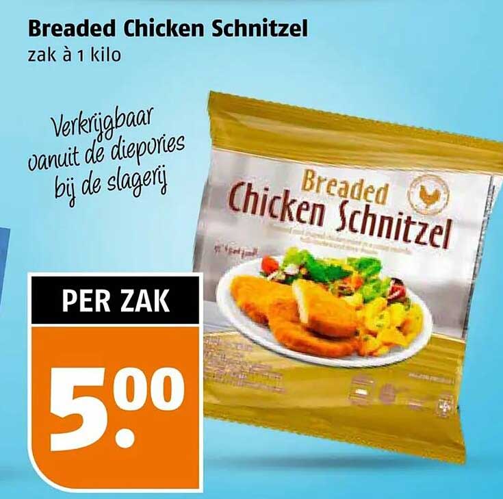 Breaded Chicken Schnitzel