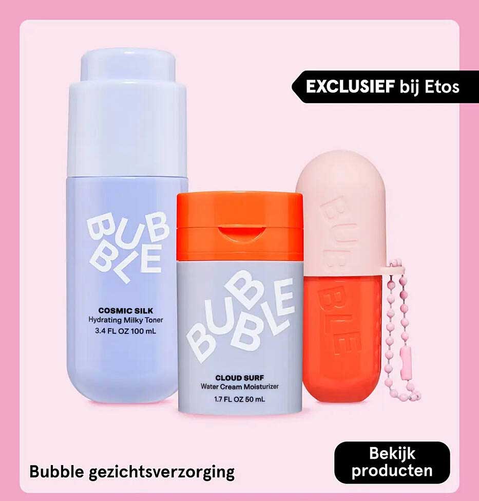 Bubble gezichtsverzorging