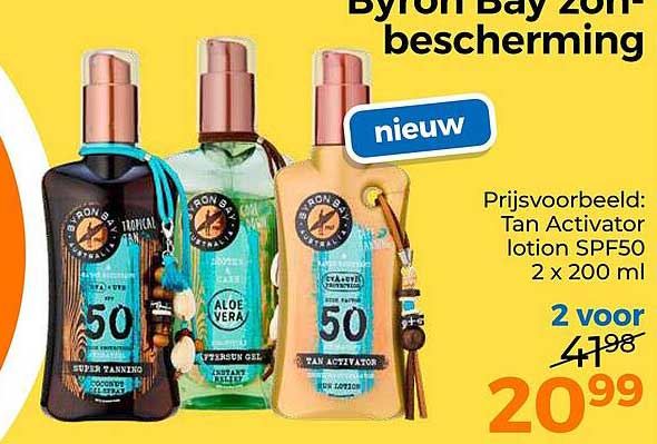 Byron Bay zonbescherming nieuw