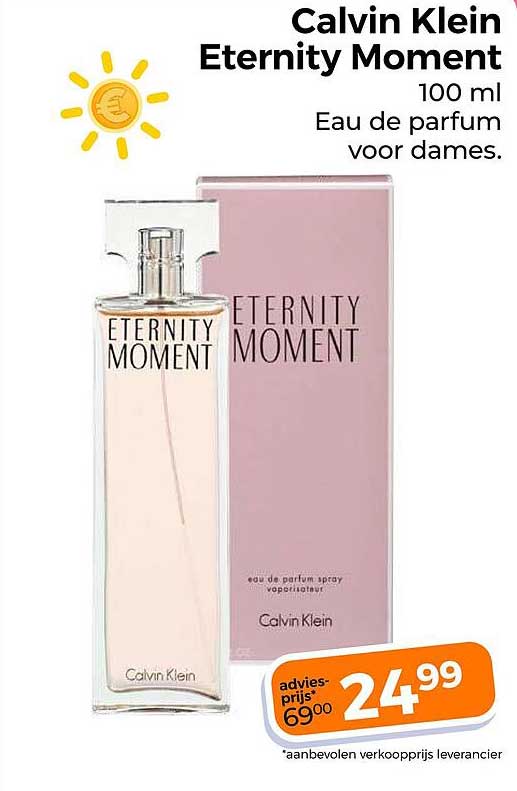 Calvin Klein Eternity Moment 100 ml Eau de parfum voor dames.