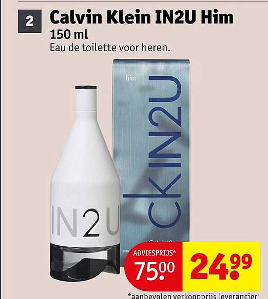 Calvin Klein IN2U Him 150 ml