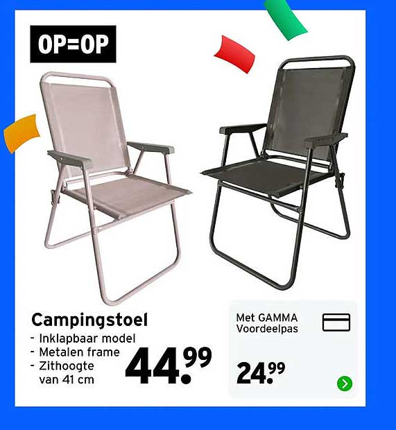 Campingstoel OP=OP