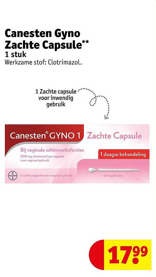 Canesten Gyno Zachte Capsule**