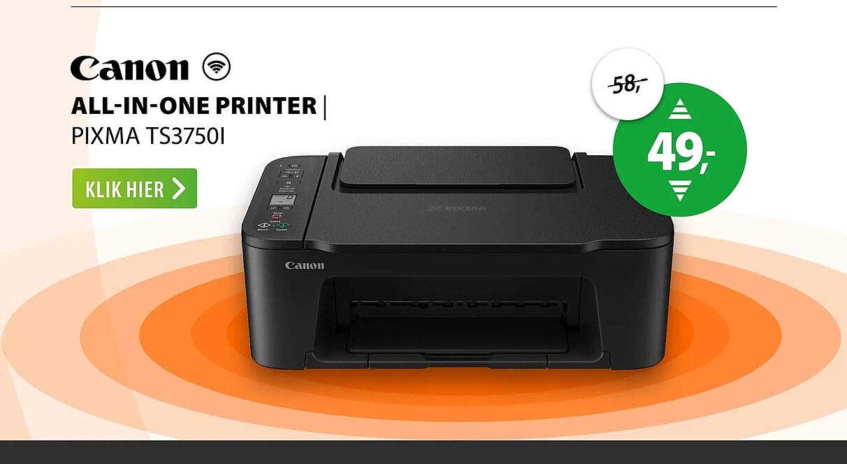 Canon ALL-IN-ONE PRINTER PIXMA TS3750i