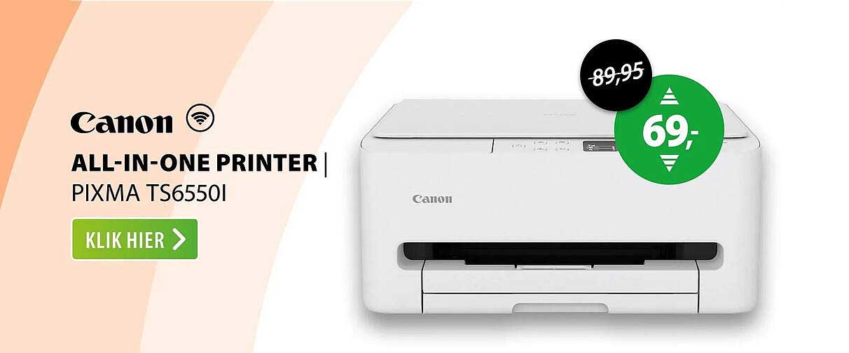 Canon ALL-IN-ONE PRINTER PIXMA TS6550i