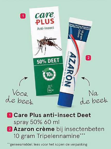 Care Plus anti-insect Deet spray 50% 60 ml