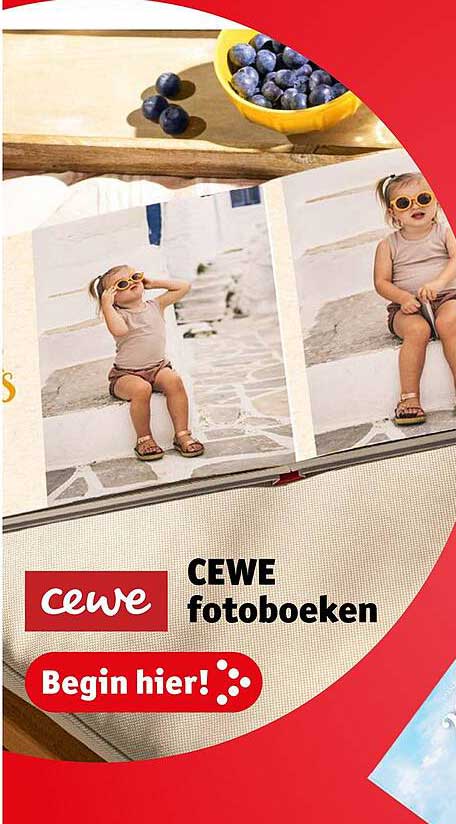 CEWE fotoboeken Begin hier!