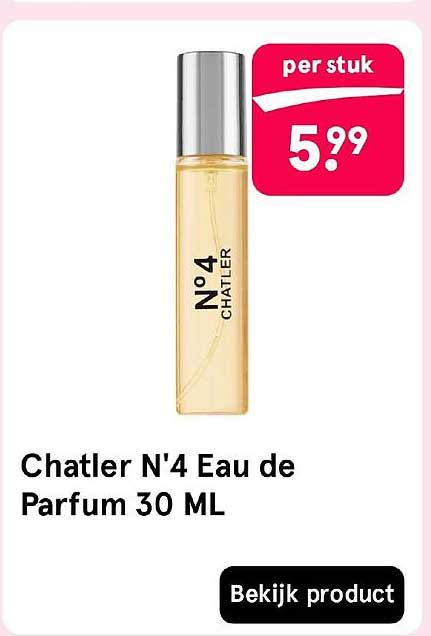 Chatler N°4 Eau de Parfum 30 ML