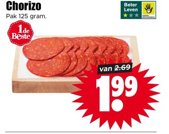Chorizo Pak 125 gram