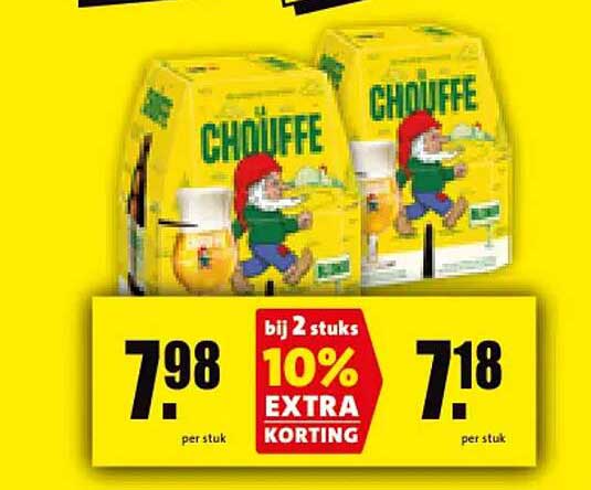CHOUFFE bij 2 stuks 10% EXTRA KORTING