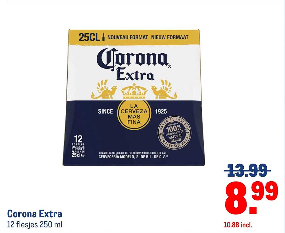 Corona Extra 12 flesjes 250 ml