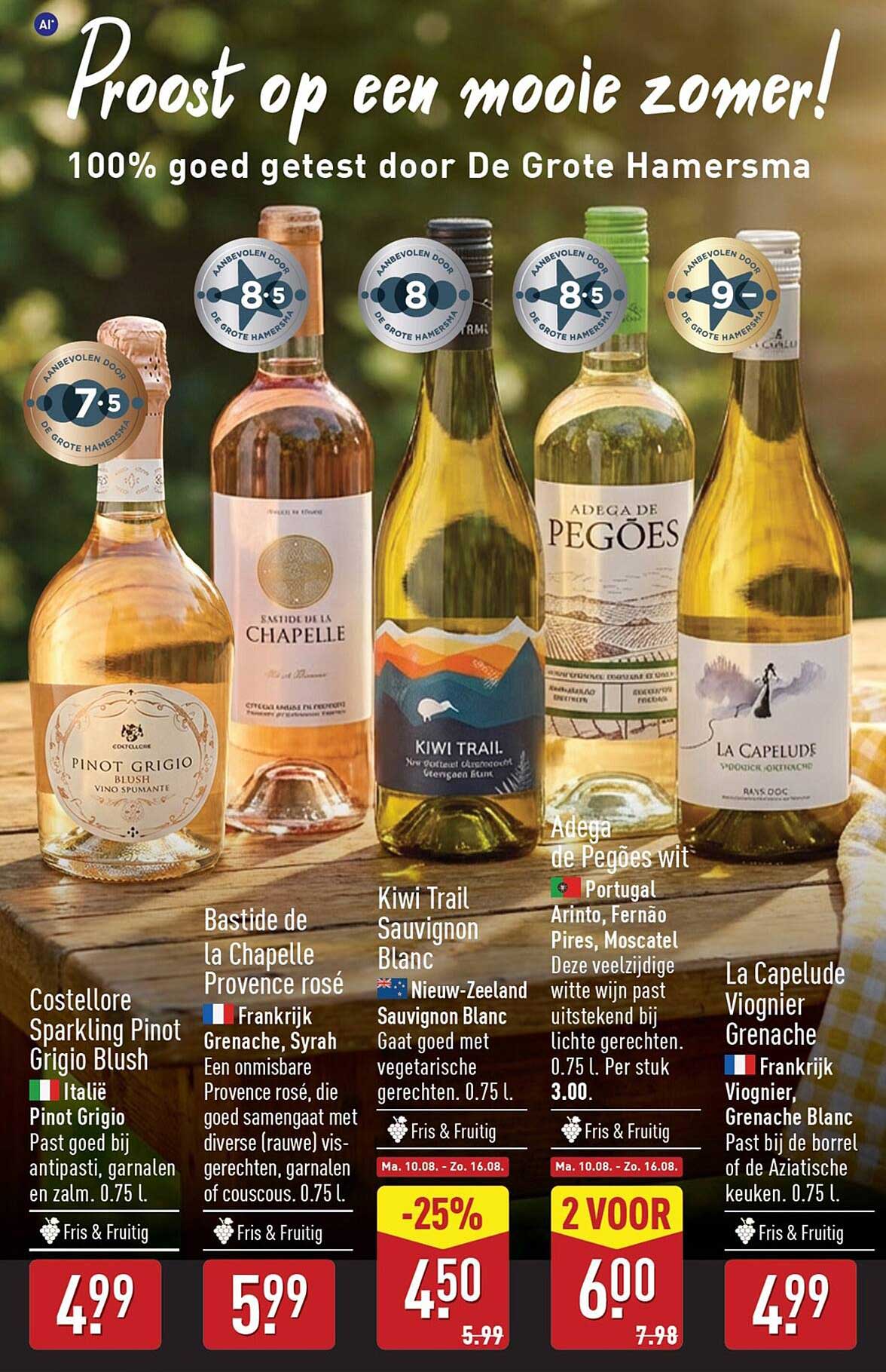 Costellore Sparkling Pinot Grigio Blush