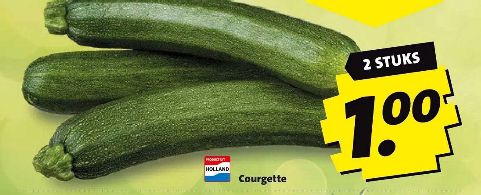 Courgette 2 stuks
