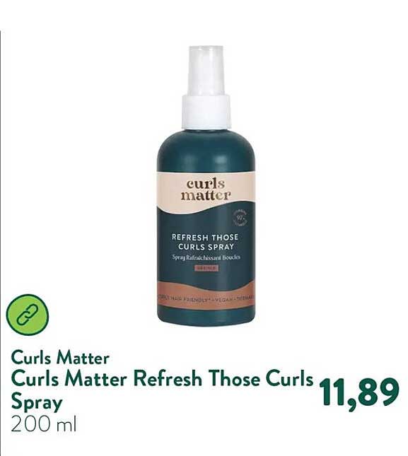 Curls Matter Refresh Those Curls Spray