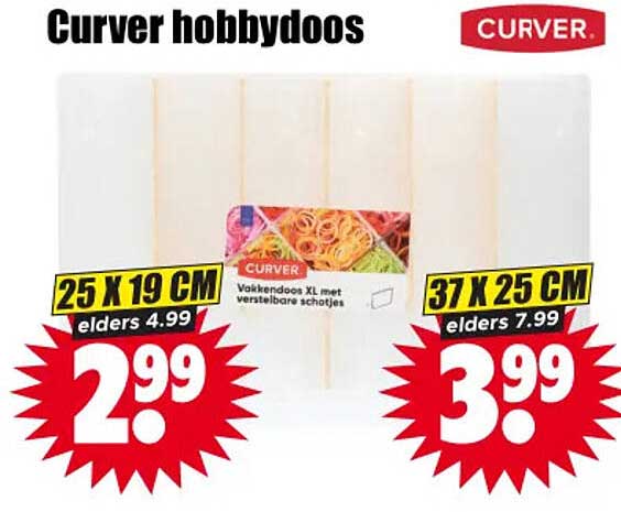 Curver hobbydoos
