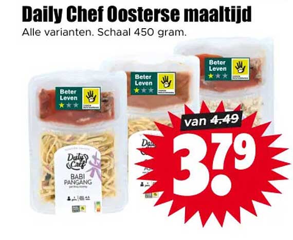 Daily Chef Oosterse maaltijd
