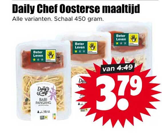 Daily Chef Oosterse maaltijd