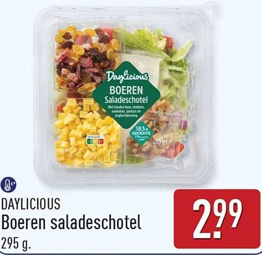 DAYLICIOUS Boeren saladeschotel 295 g.