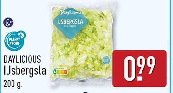 DAYLICIOUS IJsbergsla 200 g.