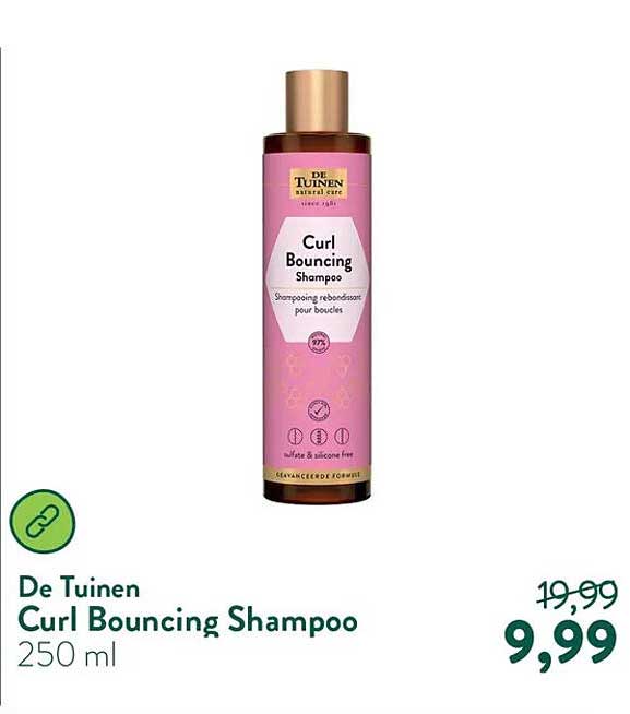 De Tuinen Curl Bouncing Shampoo 250 ml
