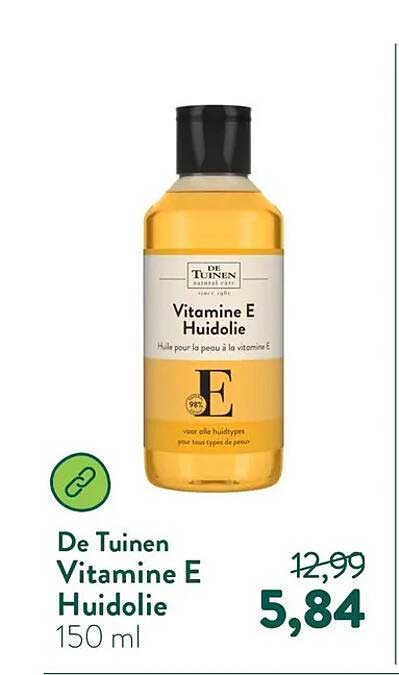 De Tuinen Vitamine E Huidolie 150 ml