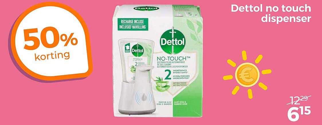 Dettol no touch dispenser