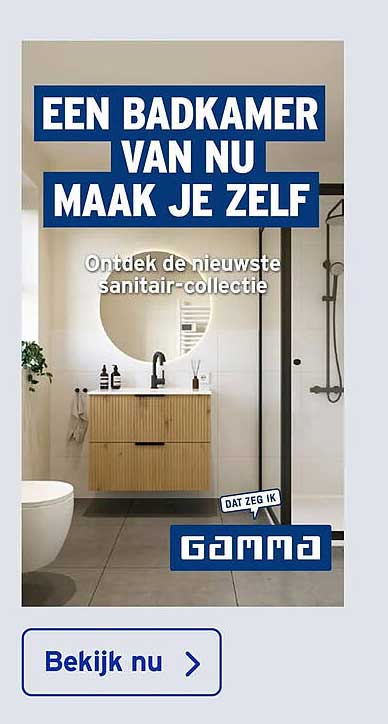 EEN BADKAMER VAN NU MAAK JE ZELF