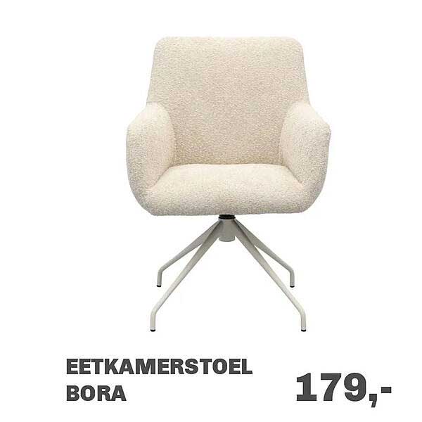 EETKAMERSTOEL BORA