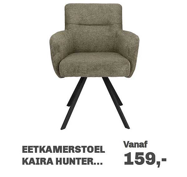 EETKAMERSTOEL KAIRA HUNTER...