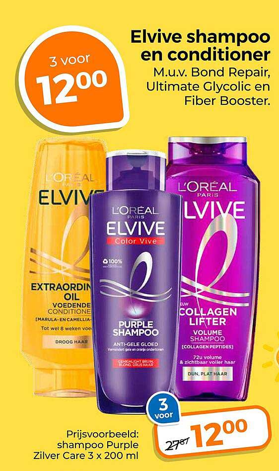 Elvive shampoo en conditioner