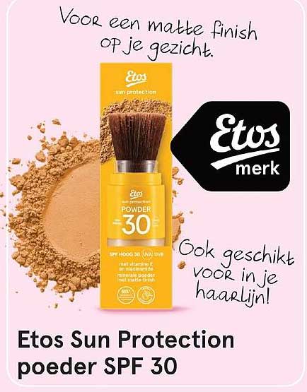 Etos Sun Protection poeder SPF 30